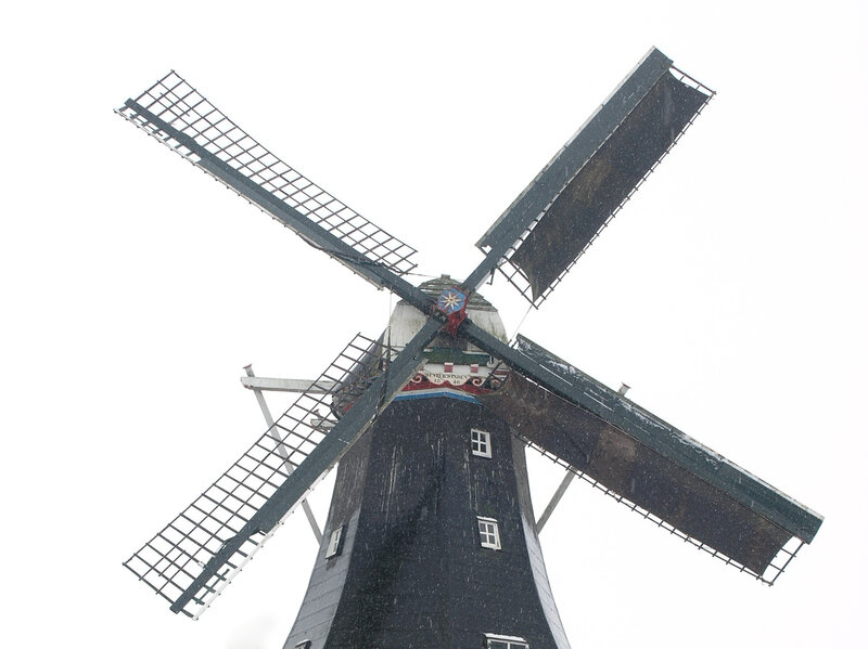 Koren- en pelmolen De Vier Winden