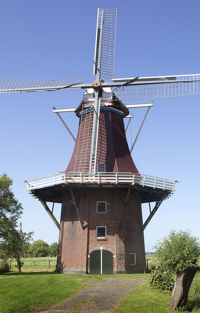 Koren- en pelmolen De Hoop