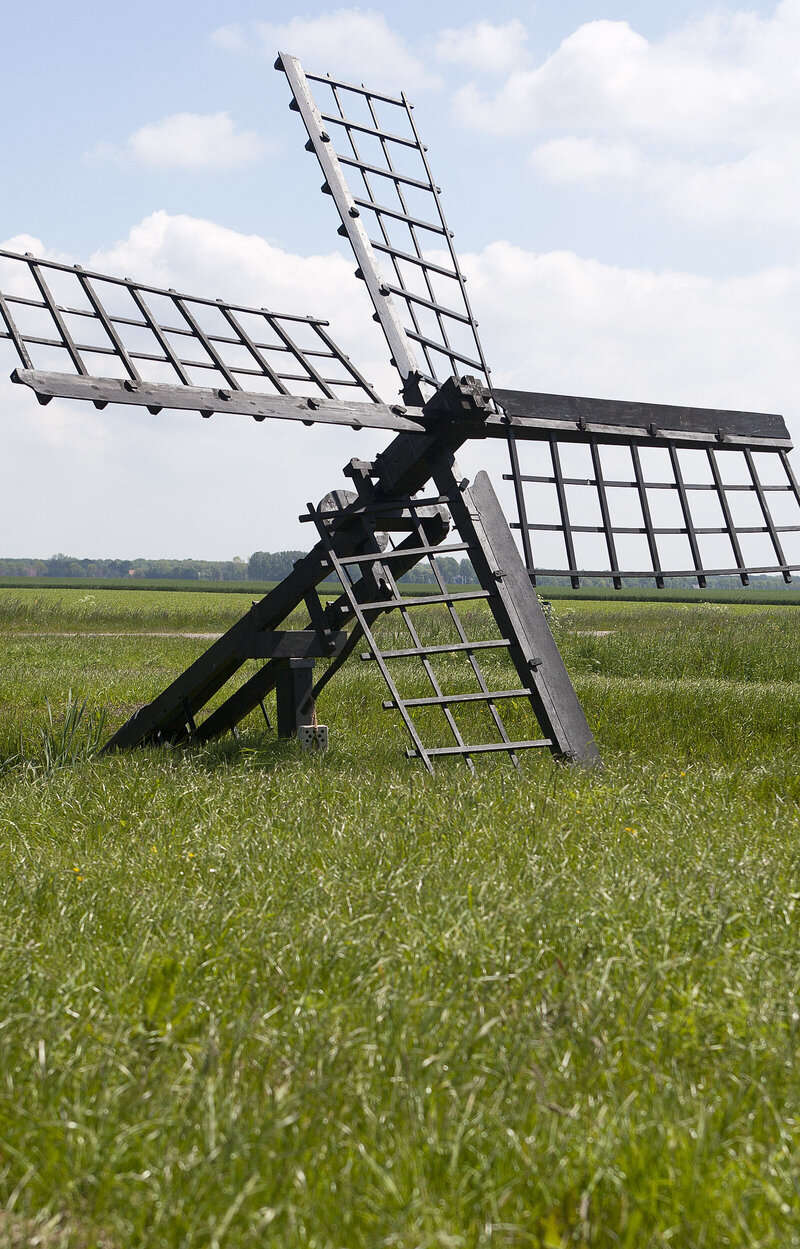 Paaltjasker bij De Dellen