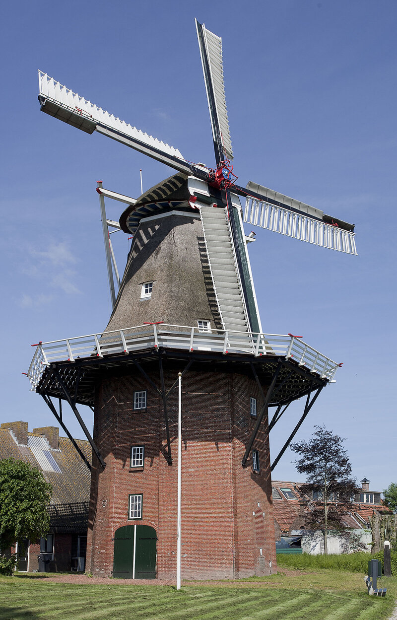Koren- en pelmolen Grote Geert